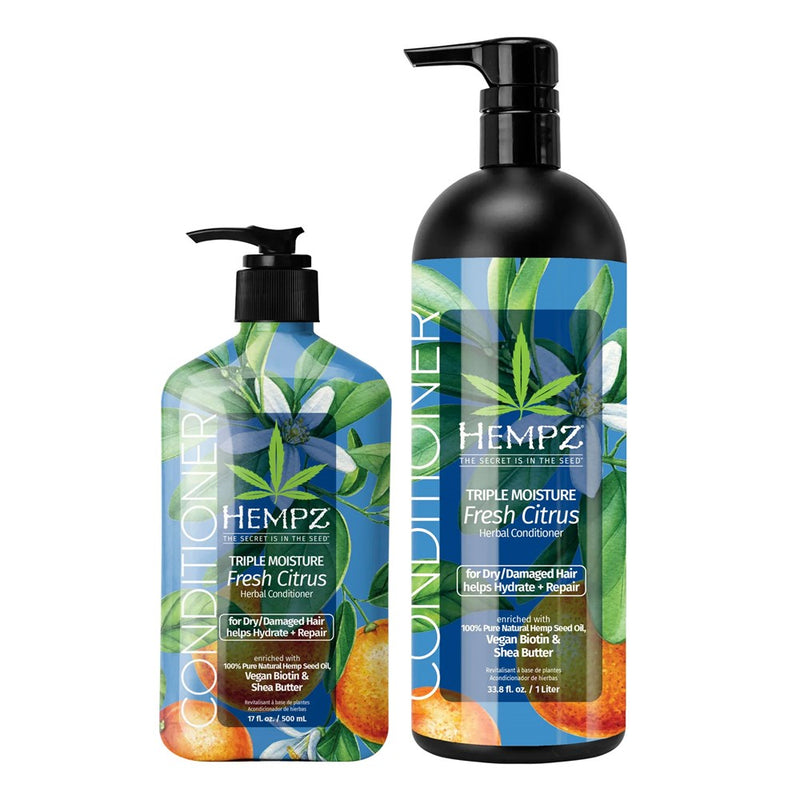 HEMPZ Triple Moisture Herbal Conditioner For Dry & Damaged Hair