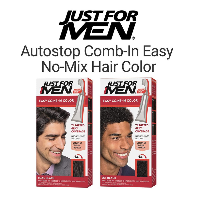 JUST FOR MEN Autostop Comb-In Easy No-Mix Hair Color