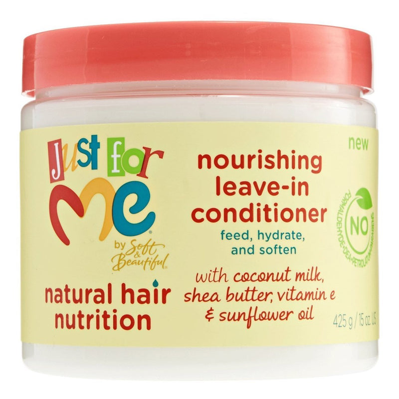 JUST FOR ME Natural Hair Nutrition Nourishing Leave-In Conditioner (16oz)