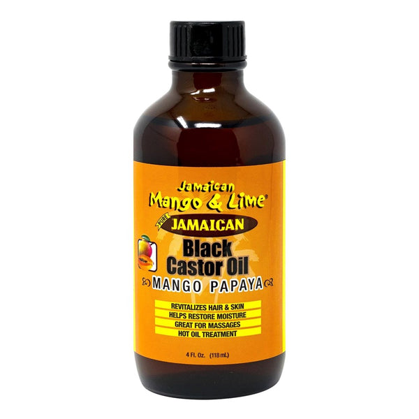 JAMAICAN MANGO & LIME Black Castor Oil [Mango Papaya] (4oz)