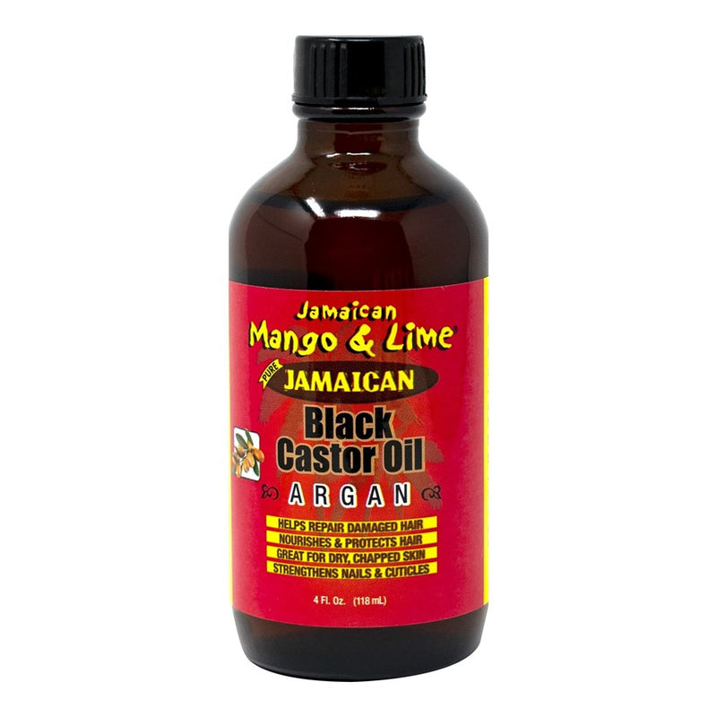 JAMAICAN MANGO & LIME Black Castor Oil [Argan] (4oz)