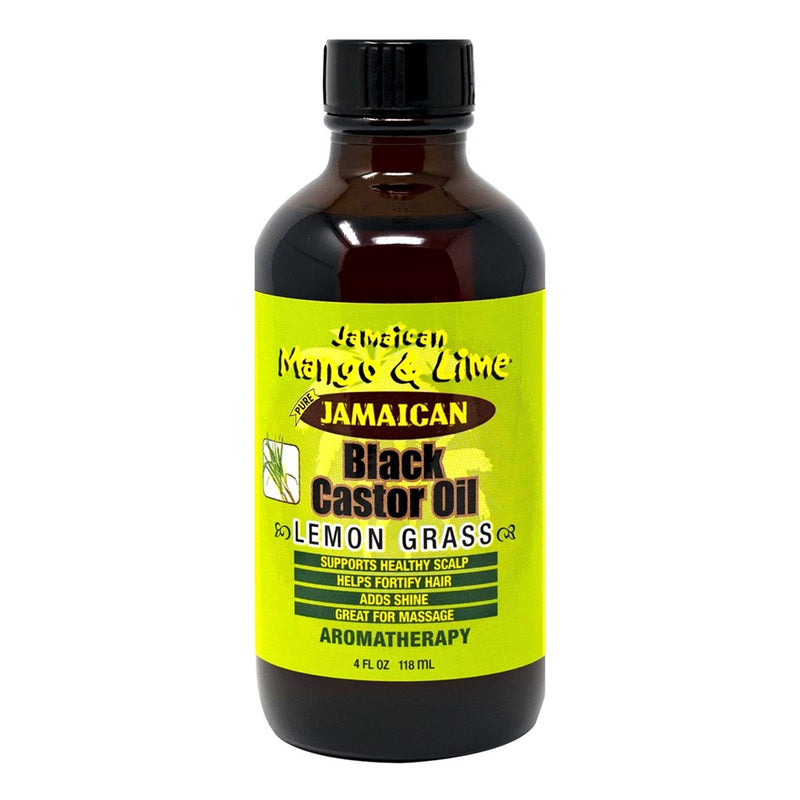 JAMAICAN MANGO & LIME Black Castor Oil [Lemon Grass] (4oz)
