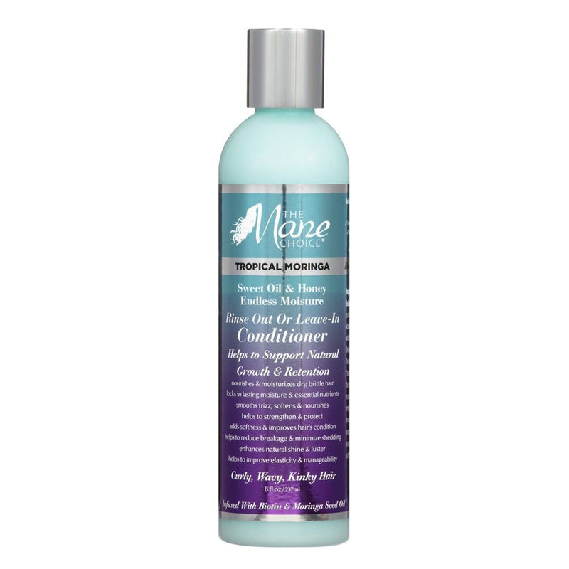THE MANE CHOICE Tropical Moringa Sweet Oil&Honey Endless Moisture Leave In Conditioner(8oz)
