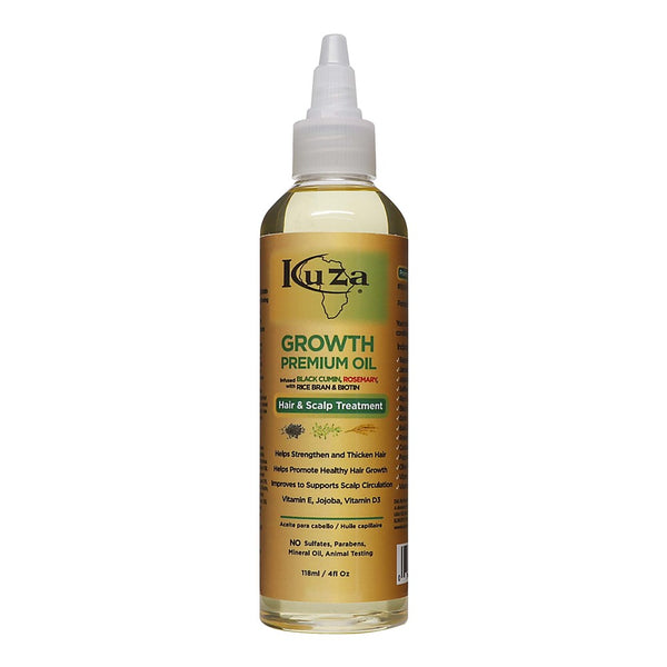 KUZA Growth Premium Oil Hair & Scalp Treatment (4oz)
