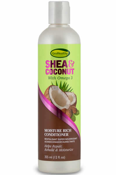 SOFN'FREE Gro Healthy Shea & Coconut Moisture Rich Conditioner (12oz)