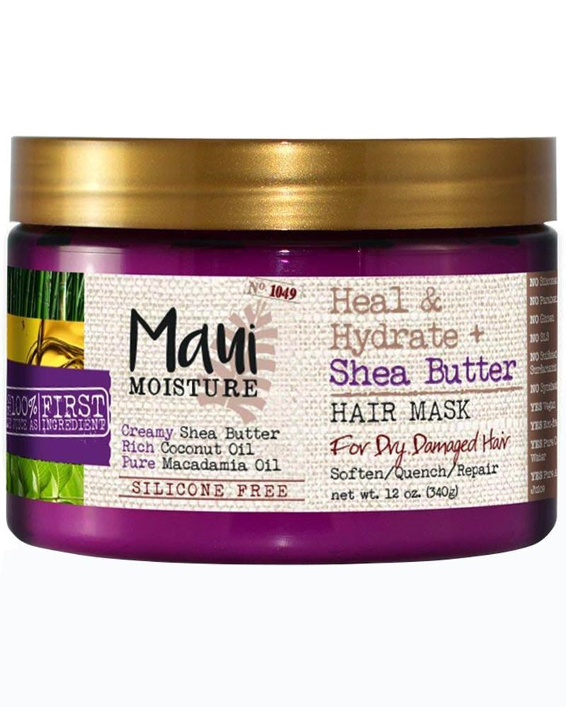 MAUI MOISTURE Heal & Hydrate Shea Butter Hair Mask (12oz)