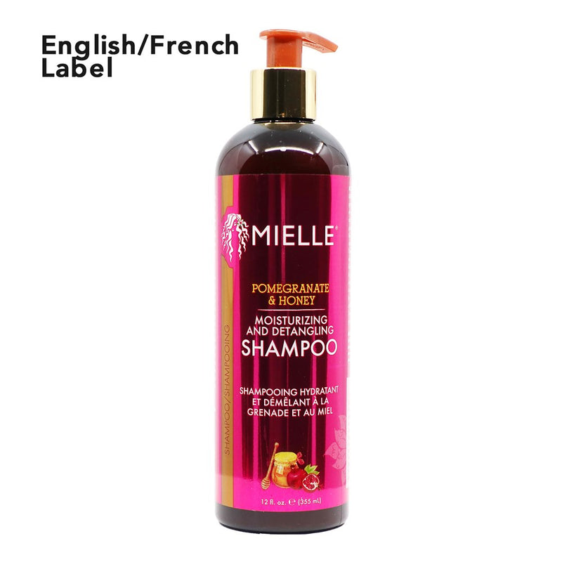 MIELLE Pomegranate & Honey Moisturizing & Detangling Shampoo (12oz)