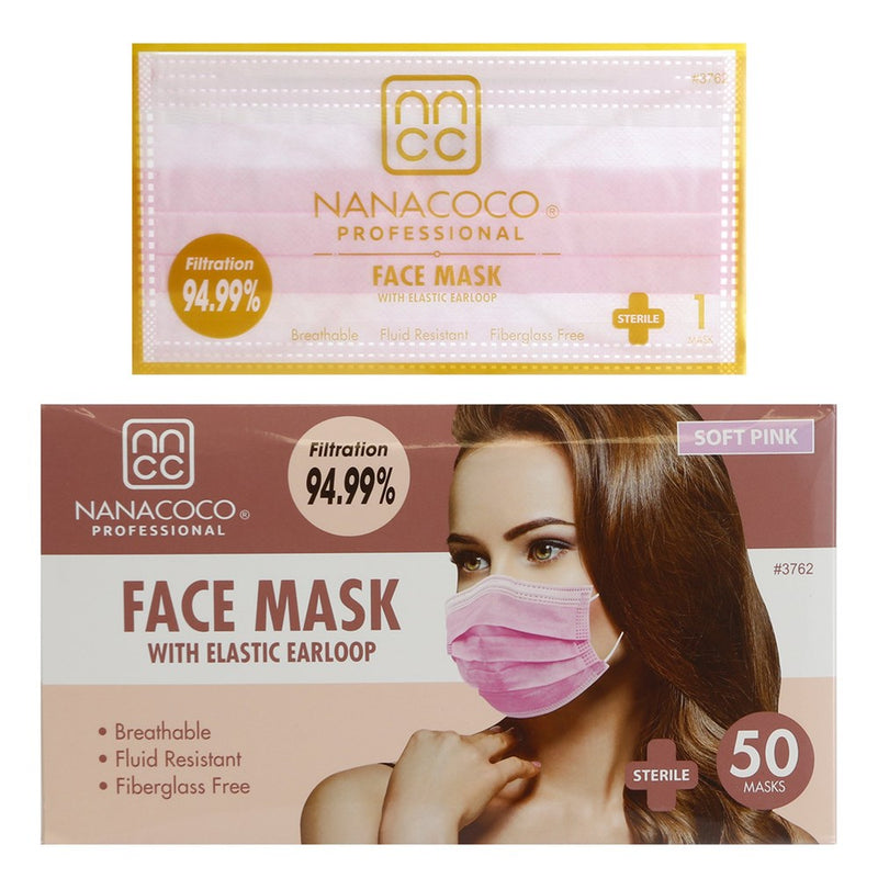 NANACOCO Sterile Earloop Face Mask