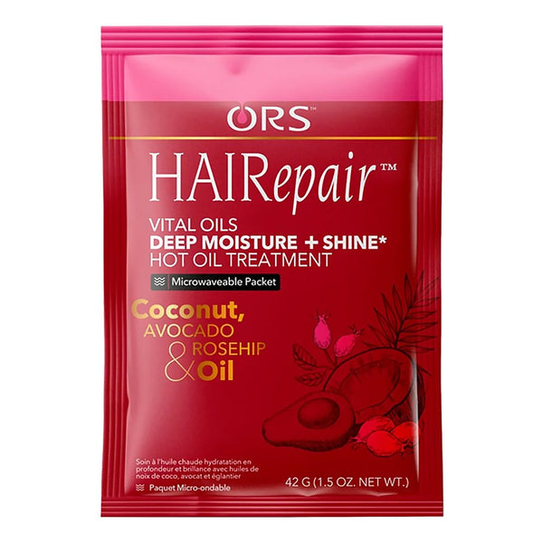 ORS HAIRepair Deep Moisture + Shine Hot Oil Treatment Packet (1.5oz)
