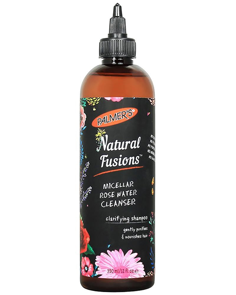 PALMER'S Natural Fusion Micellar Rosewater Shampoo (12oz)