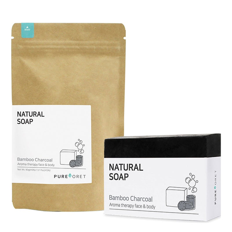 PUREFORET Natural Soap with Bubble Foaming net