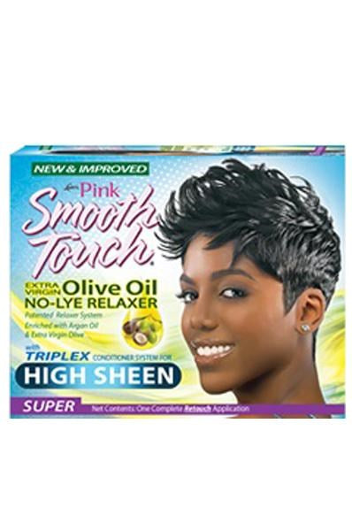 PINK Smooth Touch No-Lye Relaxer Kit [Super] (1application)