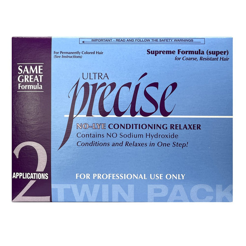 PRECISE No-Lye Conditioning Relaxer Twin Pack