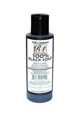 RA COSMETICS 100% Liquid Black Soap (4oz)