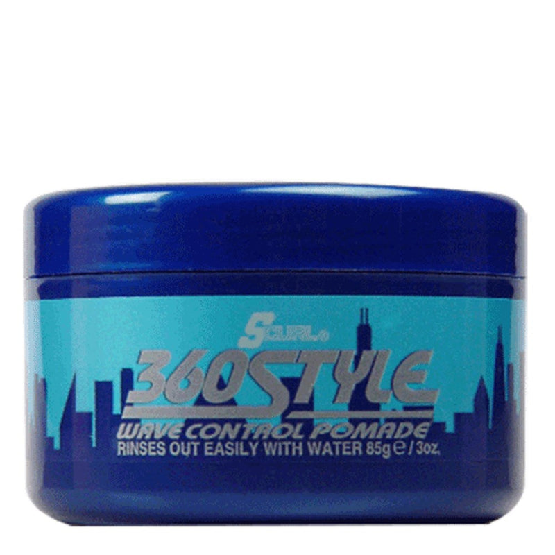SCURL 360 Style Wave Control Pomade (3oz)
