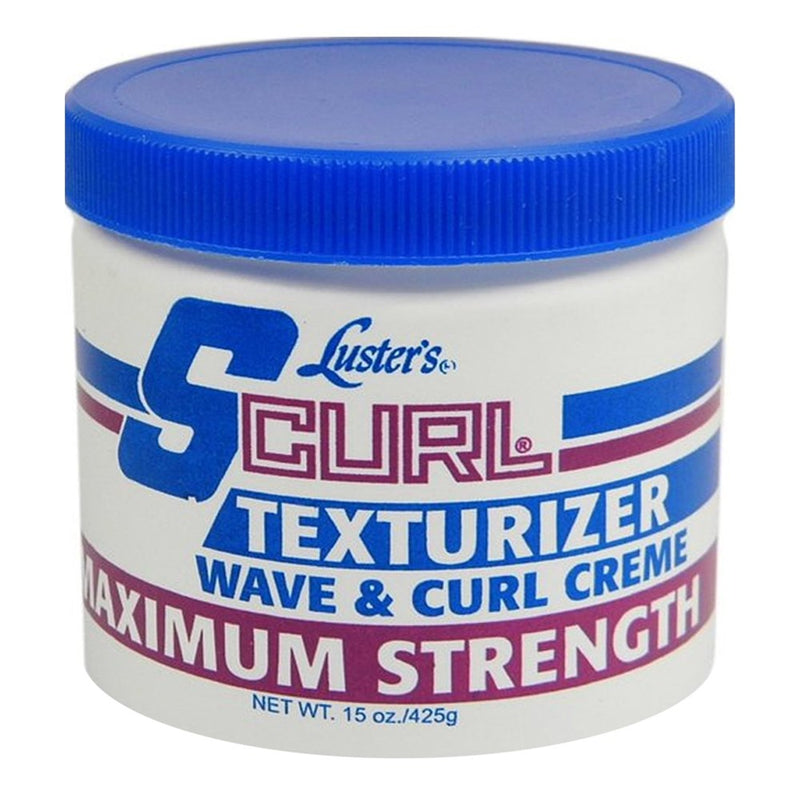 SCURL Texturizer Wave & Curl Creme [Maximum Strength] (15oz)