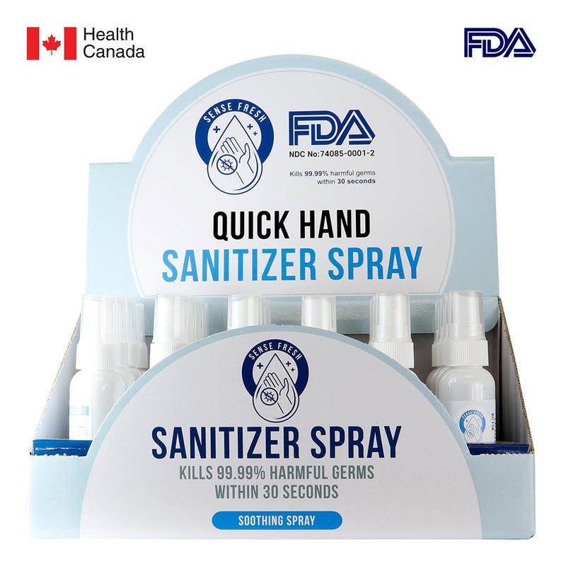 SENSE FRESH Quick Hand Sanitizer Spray