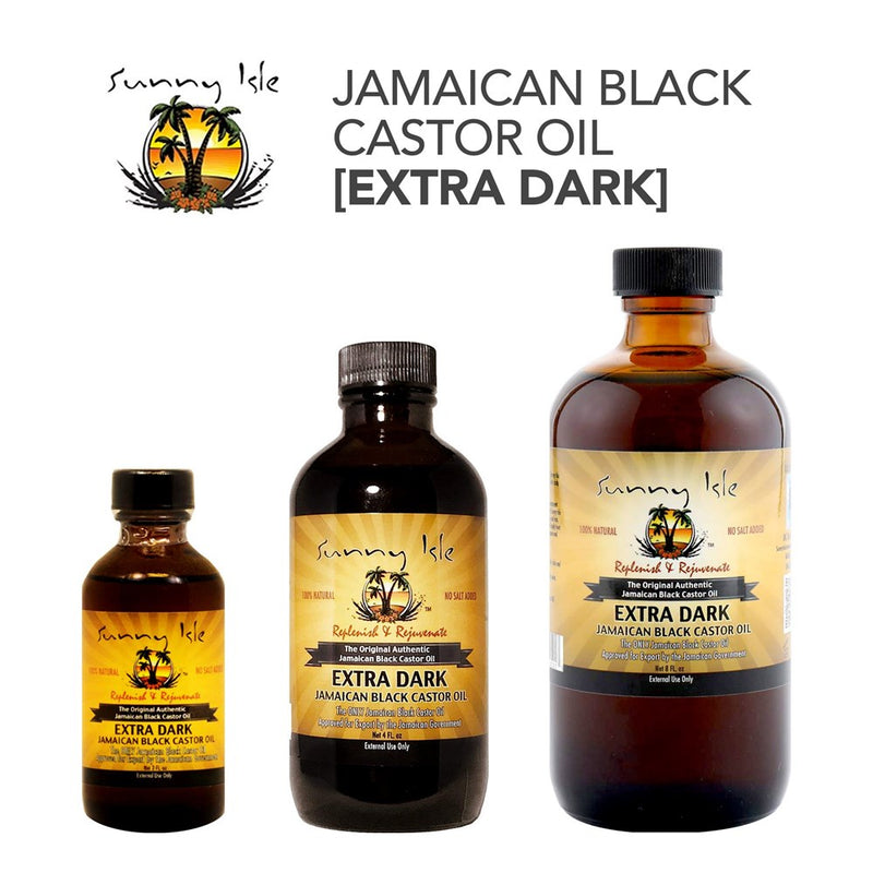 SUNNY ISLE Jamaican Black Castor Oil [Extra Dark]