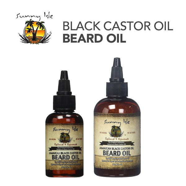 SUNNY ISLE Jamaican Black Castor Oil Beard Oil