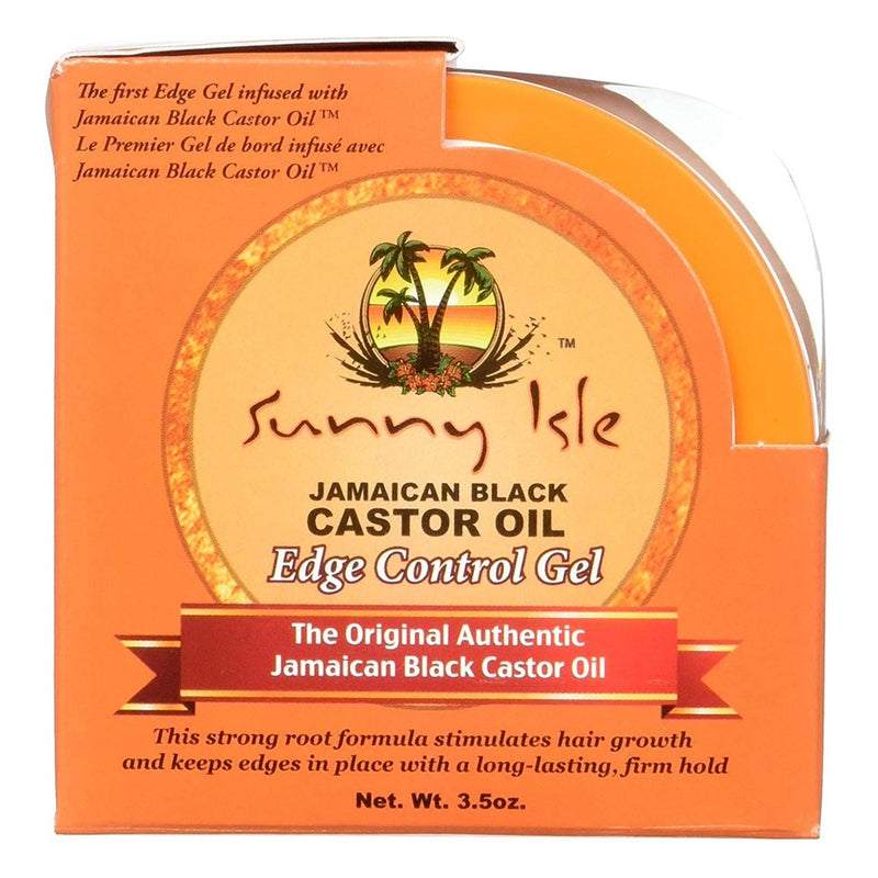 SUNNY ISLE Jamaican Black Castor Oil Edge Hair Gel (3.5oz)