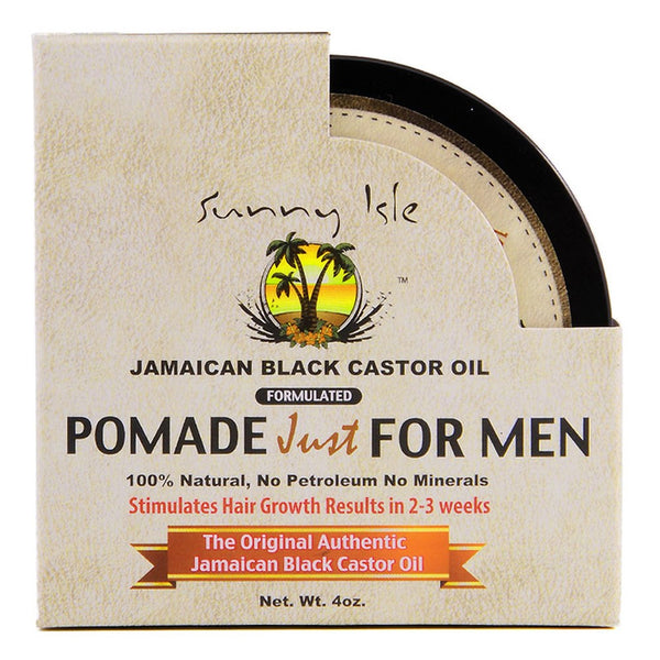 SUNNY ISLE Jamaican Black Castor Oil Pomade for Men (4oz)