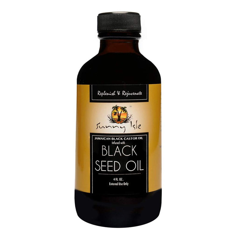 SUNNY ISLE Jamaican Black Castor Oil [Black Seed Oil] (4oz)