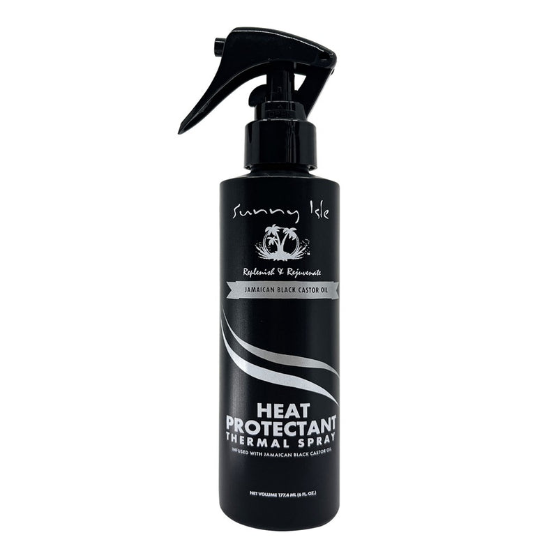 SUNNY ISLE Jamaican Black Castor Oil Heat Protectant Thermal Spray (6oz)