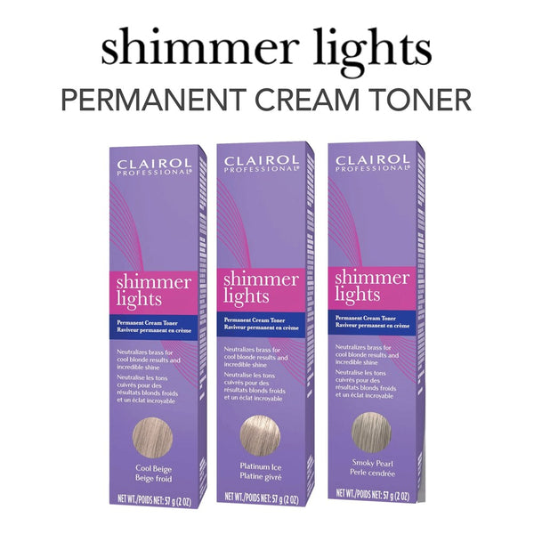 SHIMMER LIGHTS Permanent Cream Toner (2oz)