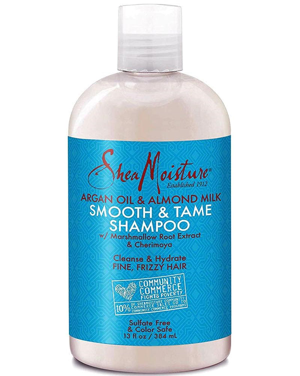 SHEA MOISTURE Argan Oil & Almond Milk Smooth & Tame Shampoo (13oz) (Discontinued)