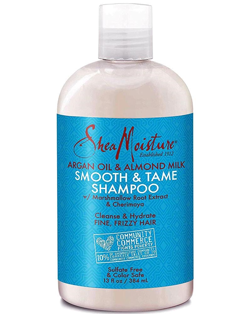 SHEA MOISTURE Argan Oil & Almond Milk Smooth & Tame Shampoo (13oz)