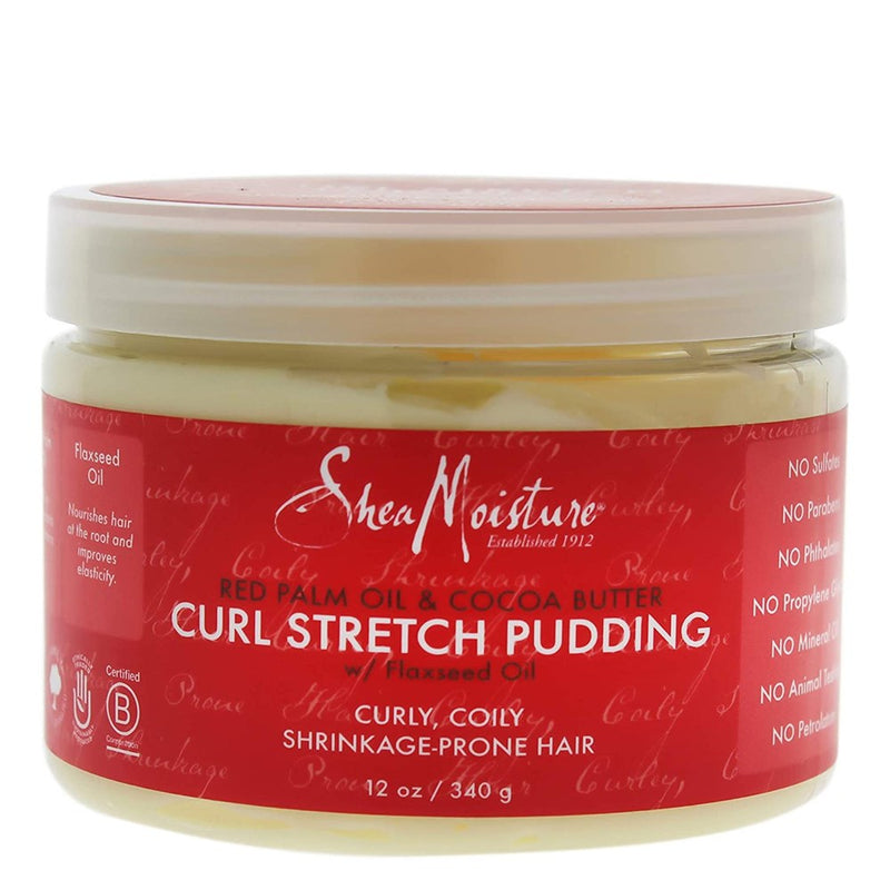 SHEA MOISTURE Red Palm Oil & Cocoa Butter Curl Stretch Pudding (12oz) (Discontinued)
