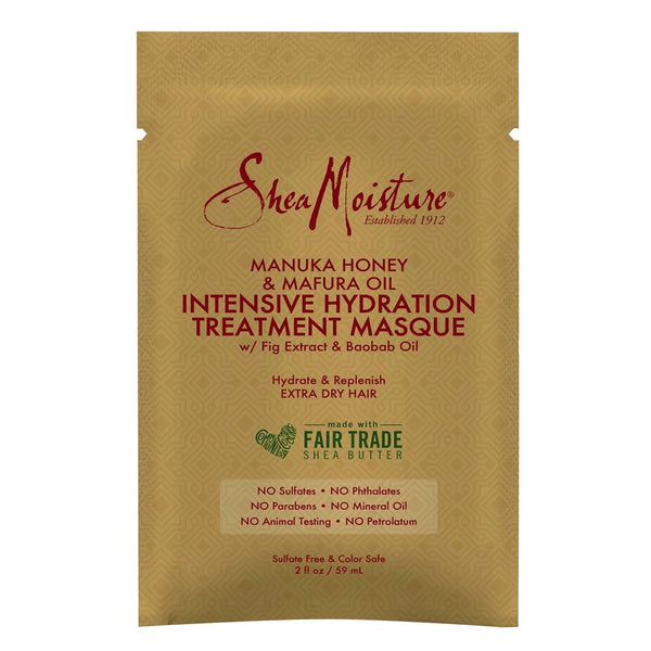 SHEA MOISTURE Manuka Honey & Mafura Oil Intensive Hydration Hair Masque Packet (2oz)