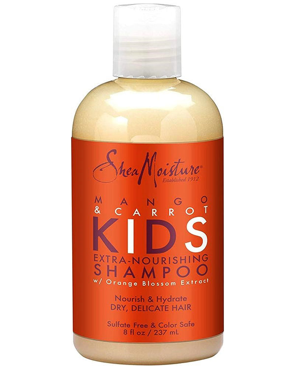 SHEA MOISTURE Kids Mango & Carrot Extra-Nourishing Shampoo (8oz)