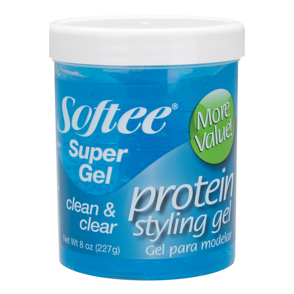 SOFTEE Super Hold Protein Styling Gel (8oz) Discontinued