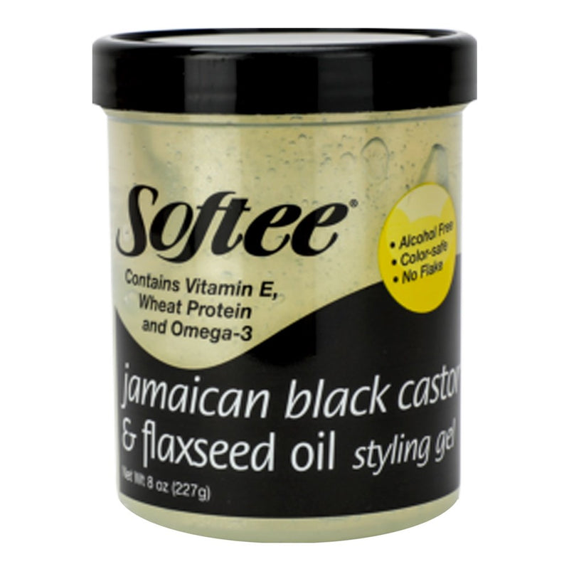 SOFTEE Jamaican Black Castor & Flaxseed Oil Styling Gel