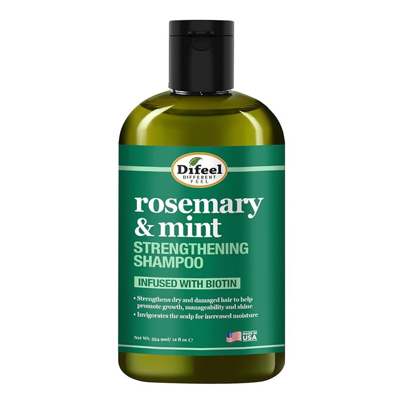 SUNFLOWER Difeel Rosemary Mint Strengthening Shampoo (12oz)