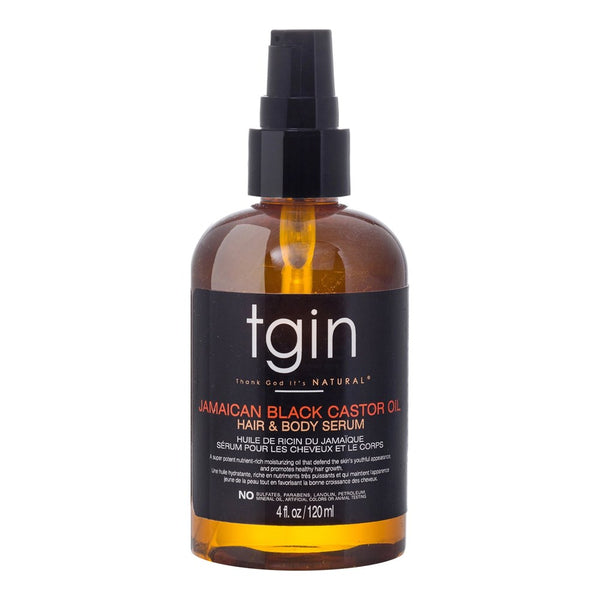 TGIN JAMAICAN BLACK CASTOR OIL Hair & Body Serum (4oz)