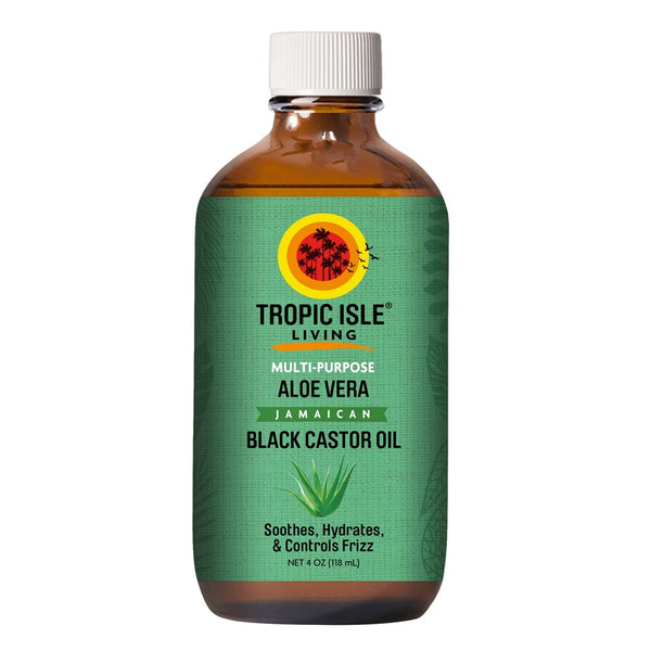 TROPIC ISLE LIVING Jamaican Black Castor Oil [Aloe Vera] (4oz)