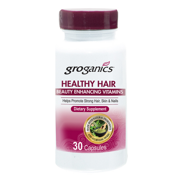GROGANICS 2-A-Day Healthy Hair Vitamins (30ct)