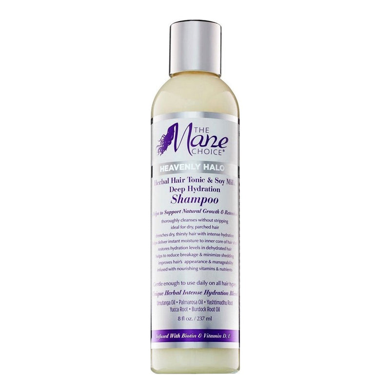 THE MANE CHOICE Heavenly Halo Herbal Hair Tonic & Soy Milk Deep Hydration Shampoo(8oz)