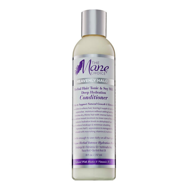 THE MANE CHOICE Heavenly Halo Herbal Hair Tonic & Soy Milk Deep Hydration Conditioner (8oz)
