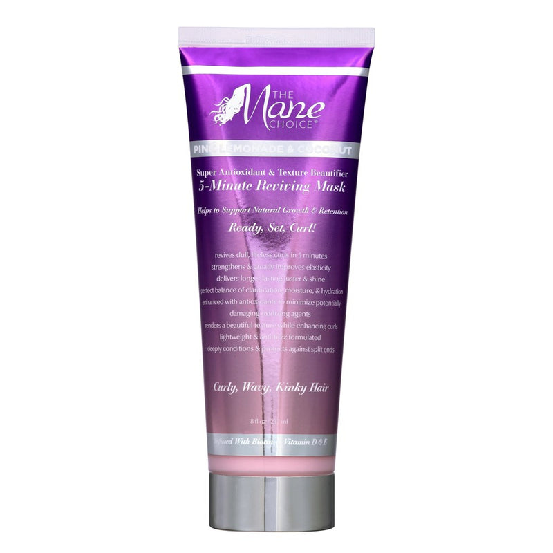THE MANE CHOICE Pink Lemonade & Coconut 5 Minute Reviving Mask(8oz) (Discontinued)