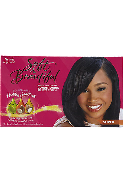SOFT & BEAUTIFUL No-Lye Ultimate Conditioning Relaxer Kit