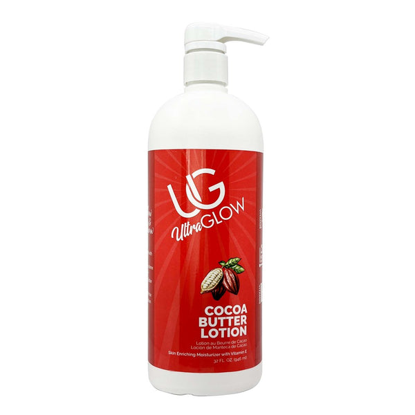 ULTRA GLOW Cocoa Butter Lotion (32oz)