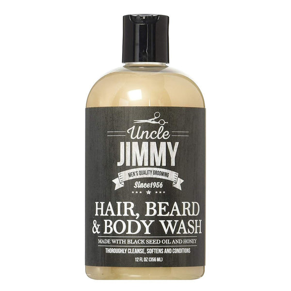 UNCLE JIMMY Hair, Beard & Body Wash (12oz) #81123