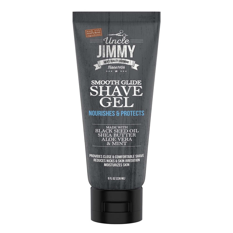 UNCLE JIMMY Smooth Glide Shave Gel (8oz)
