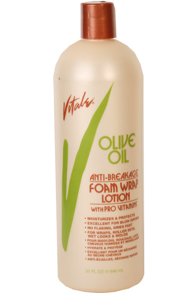 VITALE DIS_[VITALE] Olive Oil Anti-Breakage Foam Wrap Lotion (32oz)