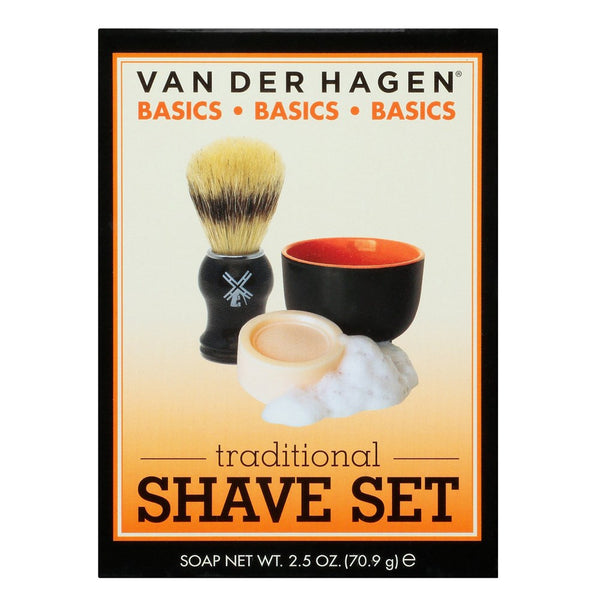 VAN DER HAGEN  Basics Traditional Shave Set