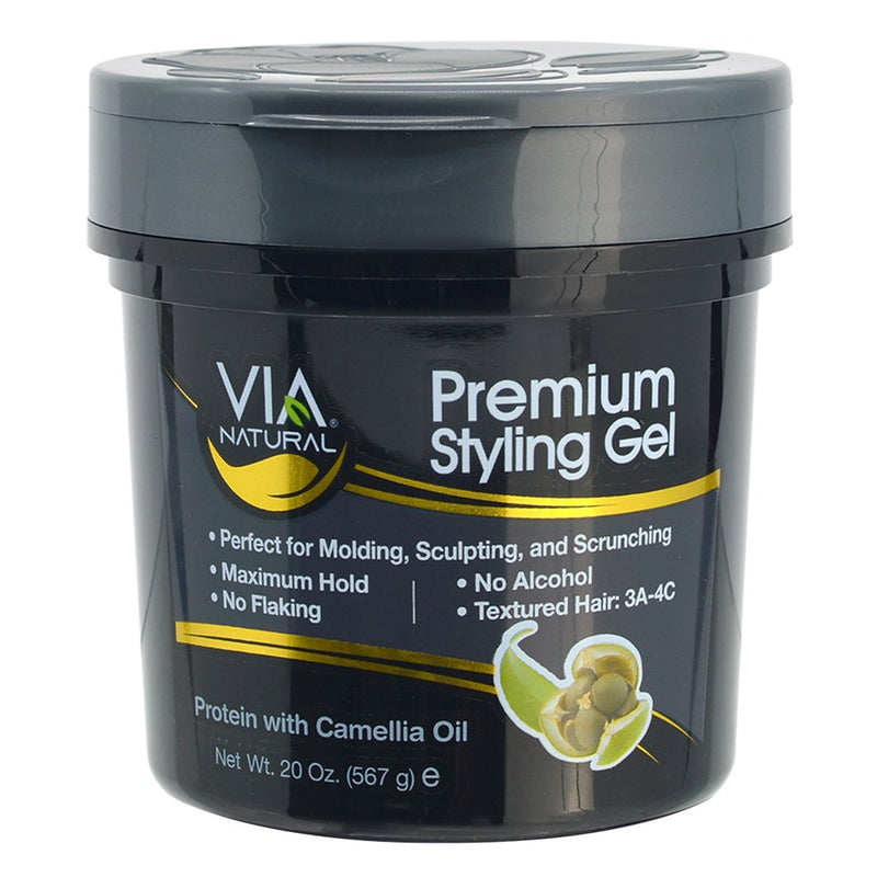 VIA NATURAL Premium Styling Gel [Protein & Camellia]