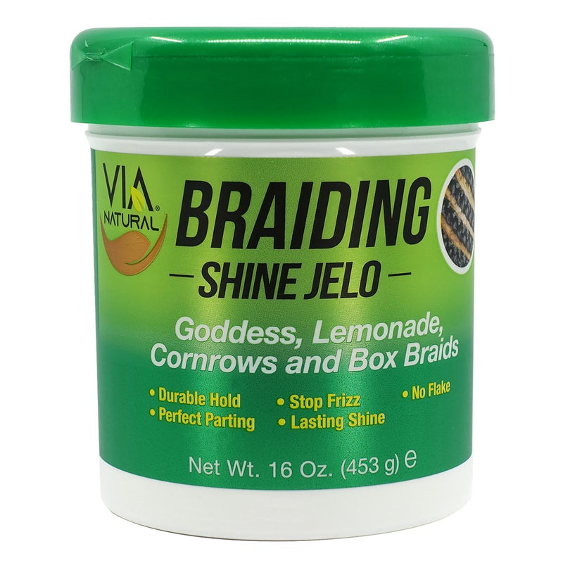 VIA NATURAL Braiding Shine Jelo (8oz)
